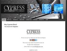 Tablet Screenshot of buycypress.net